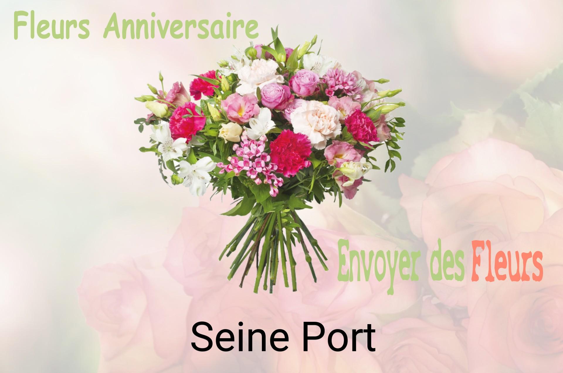 Bouquet de fleurs d’anniversaire livré à Seine-Port